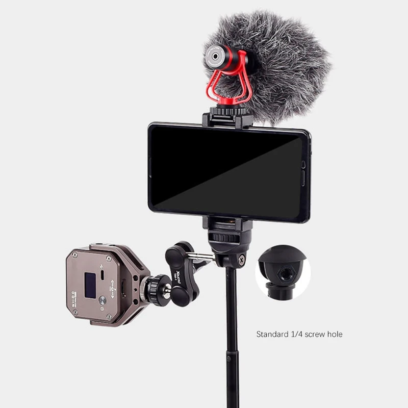 โทรศัพท์มือถือบลูทูธขยายขาตั้งกล้องมือถือแบบพกพา Selfie Stick Holder สําหรับ Live Selfie Vlog