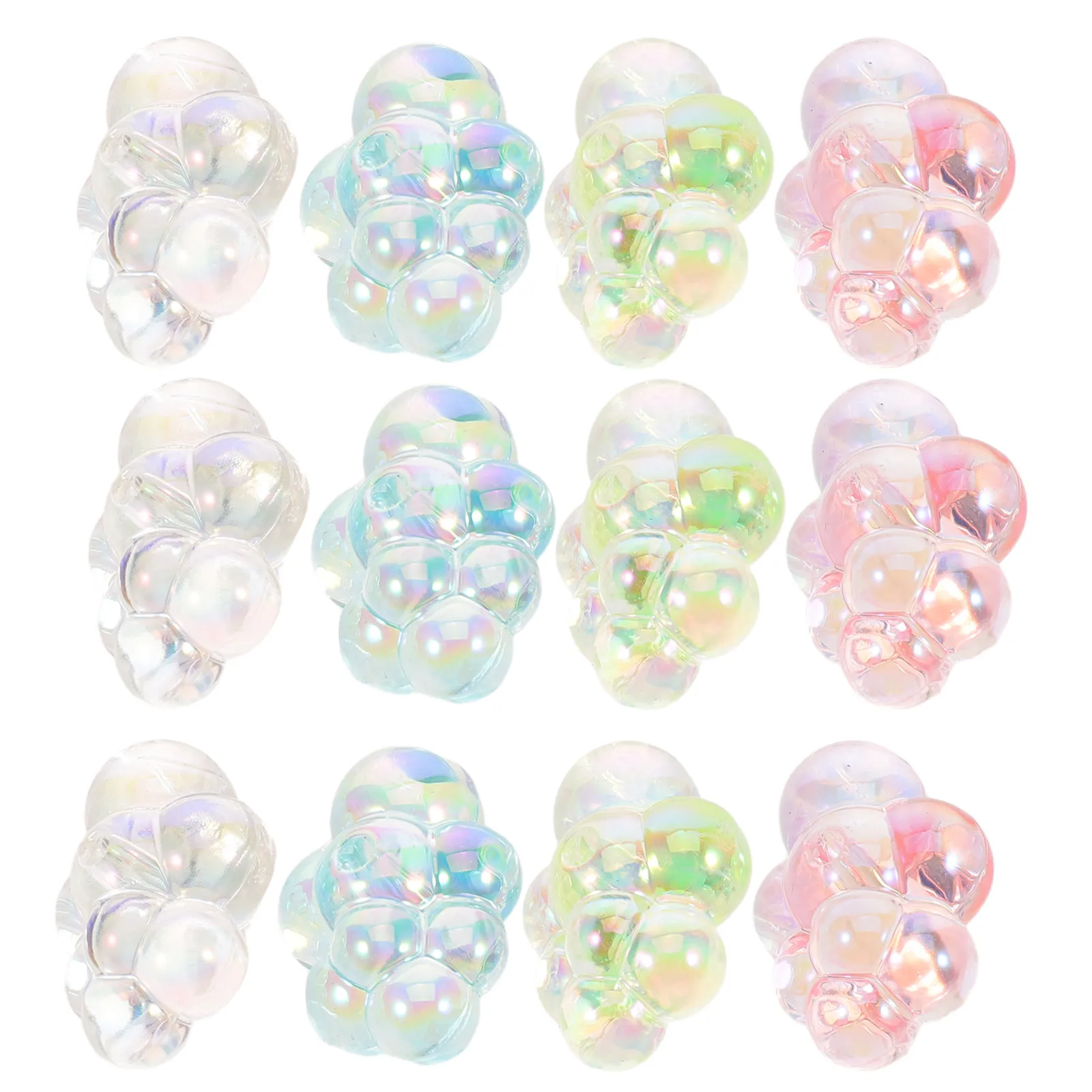 

20Pcs Mini Fake Bubble for Dollhouse 1:6 Scale Tiny Simulation Soap Bubbles Mini Bathtub Filler Miniature Bathroom Accessories