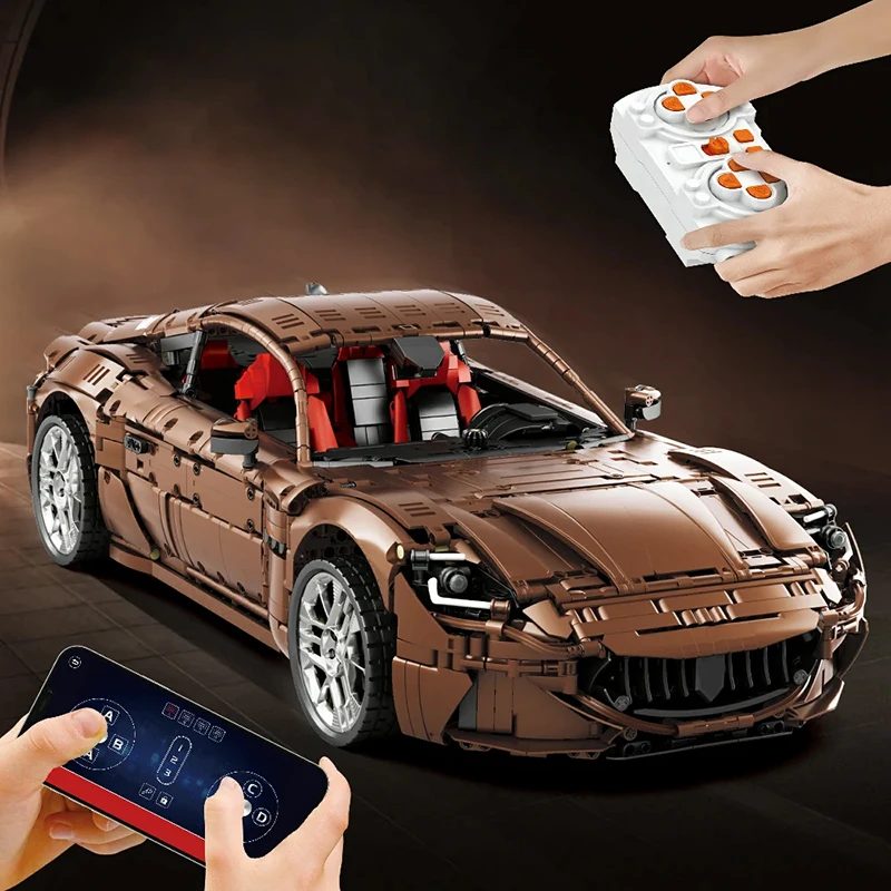 11009 5480 pièces technique 1:8 RC voiture de sport GranTurismo blocs de construction briques MOC vitesse Super course modèle briques jouets adulte cadeau