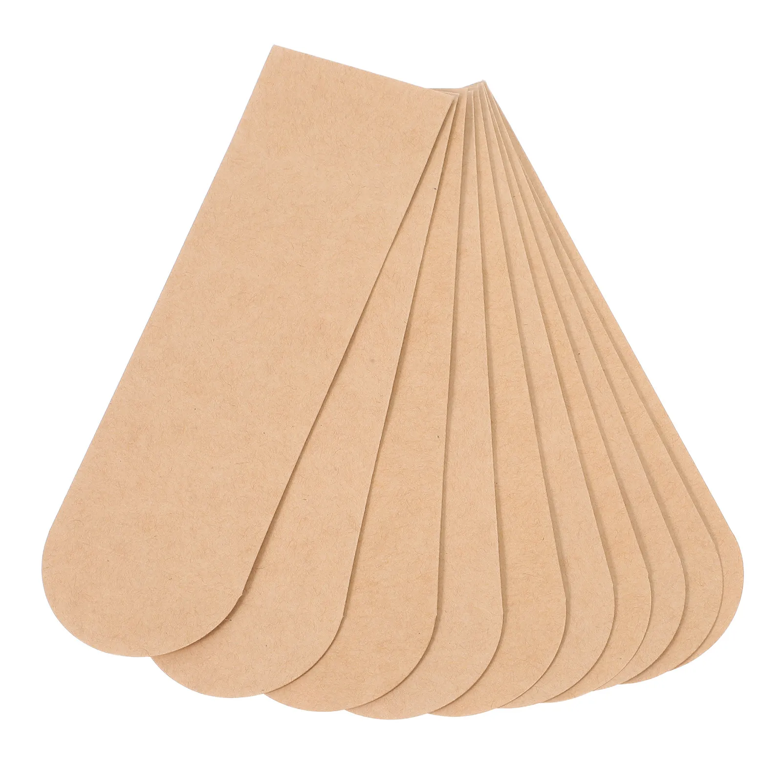 

10Pcs Kraft Paper Envelope Vintage Bookmark Sleeves DIY Blank Pen Covers Cardboard Pen Pouches Classroom Office Storage Bags