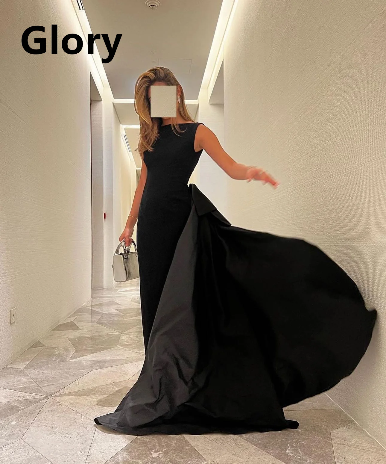 Purple Evening Dresses with Crape Prom Dresses Saudi Arabia Formal Women Floor Length Luxury Wedding Party Dress Customized 2025