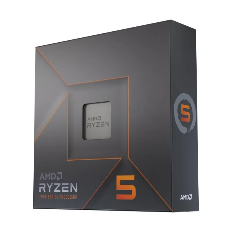 AMD Ryzen 5 7600X CPU Box Packaged R5 7600X Up to 5.3GHz 6-Core 12-Thread Socket AM5 Unlocked Desktop Gaming Processor