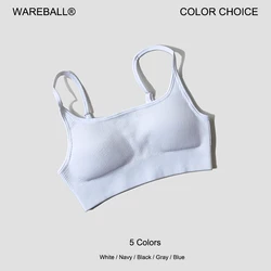 Seamless Sexy Top Backless Bra Female Underwear Women's Cropped Tank Top Yoga Bra Women Gym Fitness Crop Top Sportswear Tops