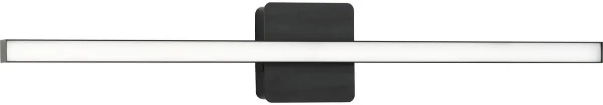 Arrêt de l'éclairage P300405-31M-Cs Phase 4 Collection 32 In. Grand linéaire LED intégré noir moderne, 256, 3Ct intégré