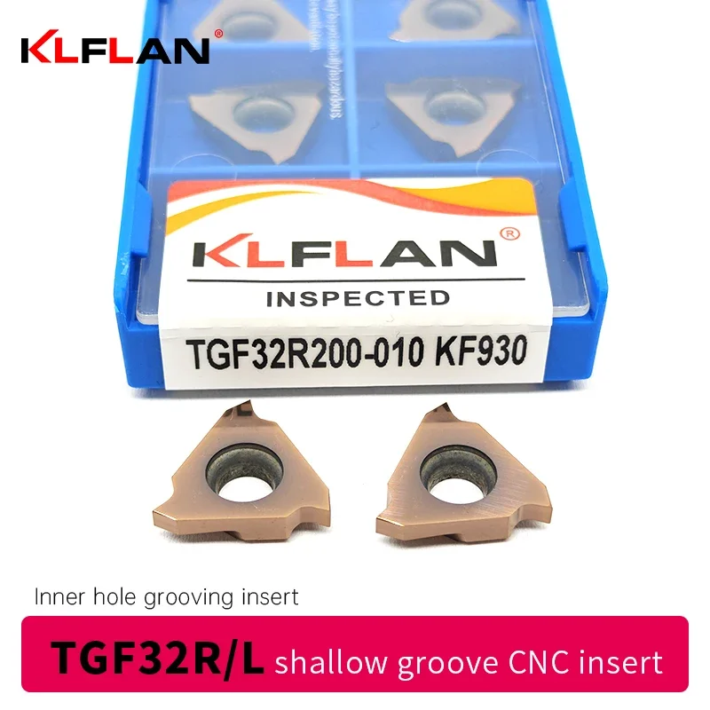 10 قطعة/صندوق إحكام الأخدود الضحلة الحز إدراج TGF32R TGF32L TG43R للصلب والفولاذ المقاوم للصدأ ، الصف PR930 #1