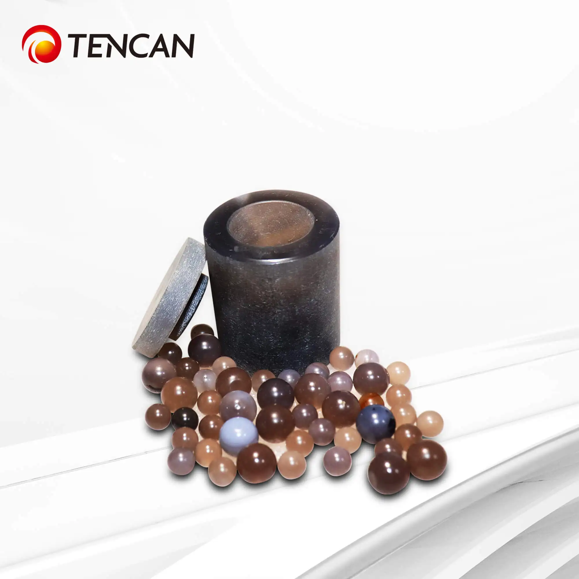 

TENCAN Premium Agate Grinding Jar For Planetary Ball Mill 50-500ml Ultra-Smooth Contamination-Free High Precision Lab Milling