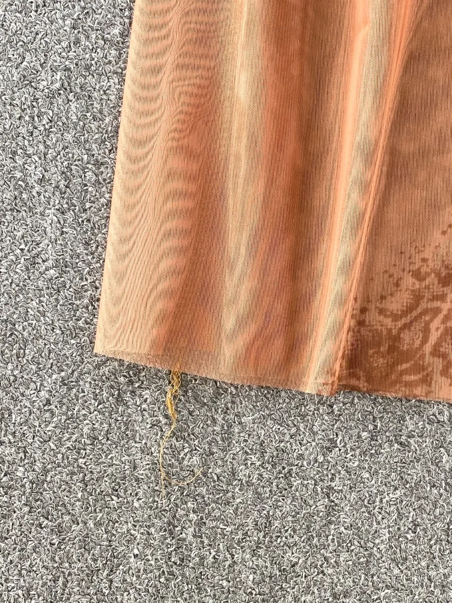 Foamlina Fashion Elegant Niche Lace Trim Halter Dress Women Summer Mesh Pleated Print Cinched Waist Maxi Dress Boho