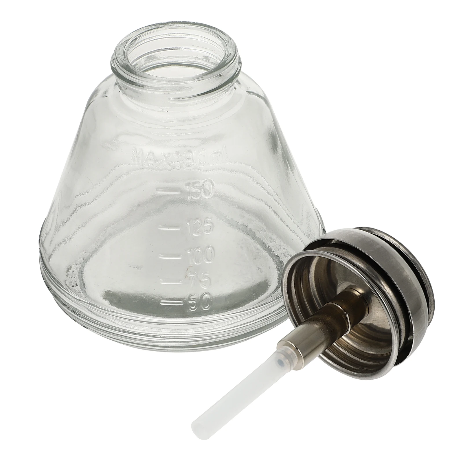 زجاجة مزيل طلاء الأظافر ذات سعة كبيرة، موزع من نوع الضغط قابل لإعادة الاستخدام مع إغلاق ضيق بفم واسع للصالون والاستخدام الشخصي #4