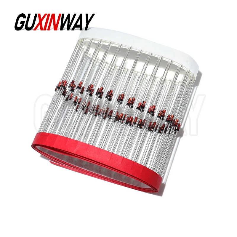 Diode de Signal de commutation au plomb Axial 1N4148 IN4148 4148 DO-35, 1N60 1N60P Schottky Germanium, Radio TV, détection FM