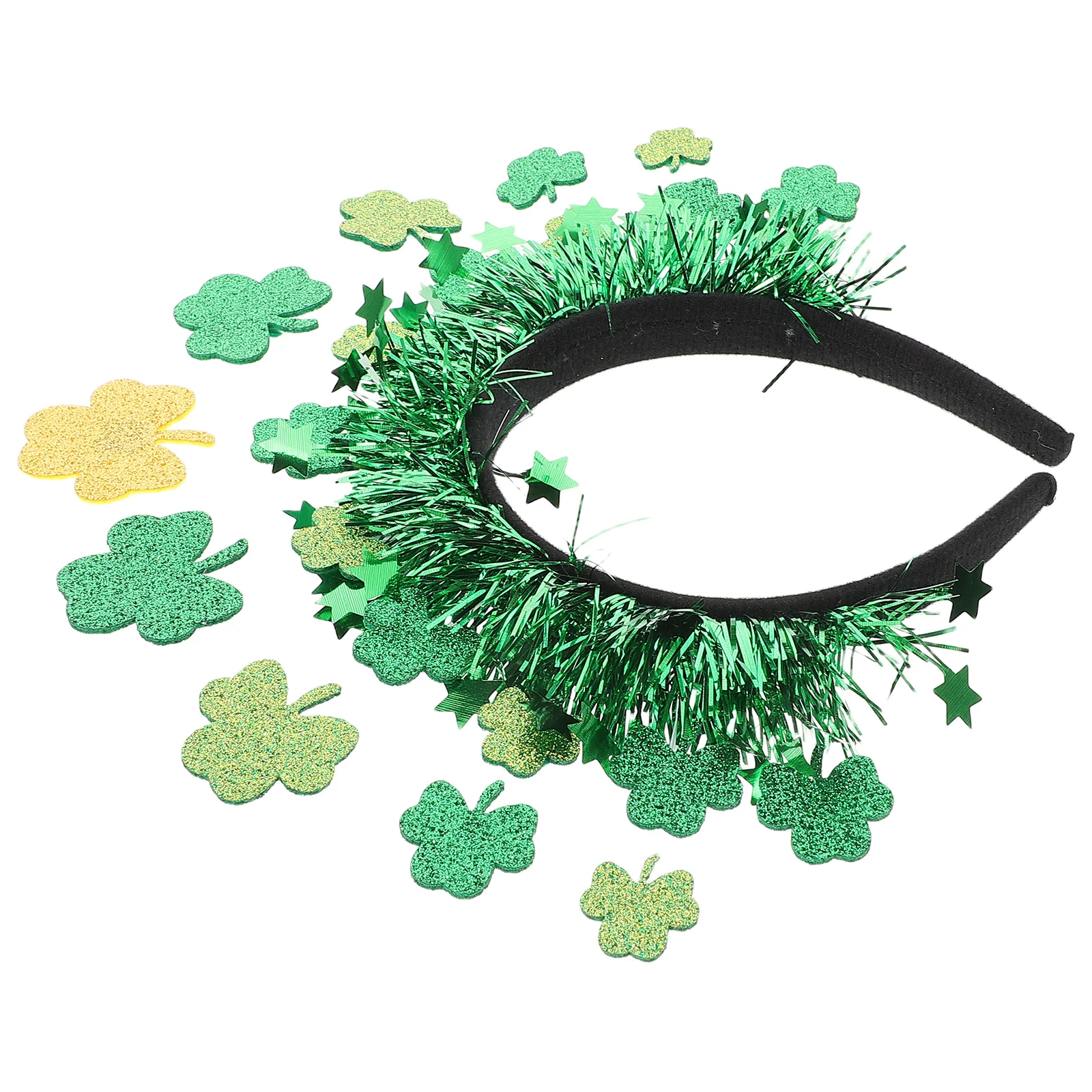 

Creative Shamrock Headband Patrick's Day Hair Accessories Cute Party Costumes for Women and Girls