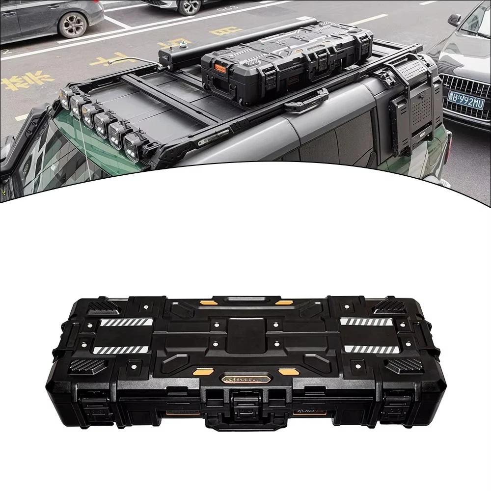 

High Quality Black Roof Rack Carrier Universal Luggage Car Roof Rack Storage Boxcustom