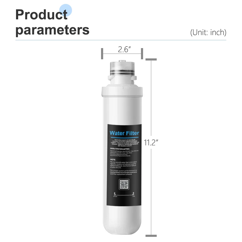 K5 después de la venta cartucho de filtro filtro de agua filtro de carbón antiescaldado filtro de grifo de agua caliente de ebullición instantánea