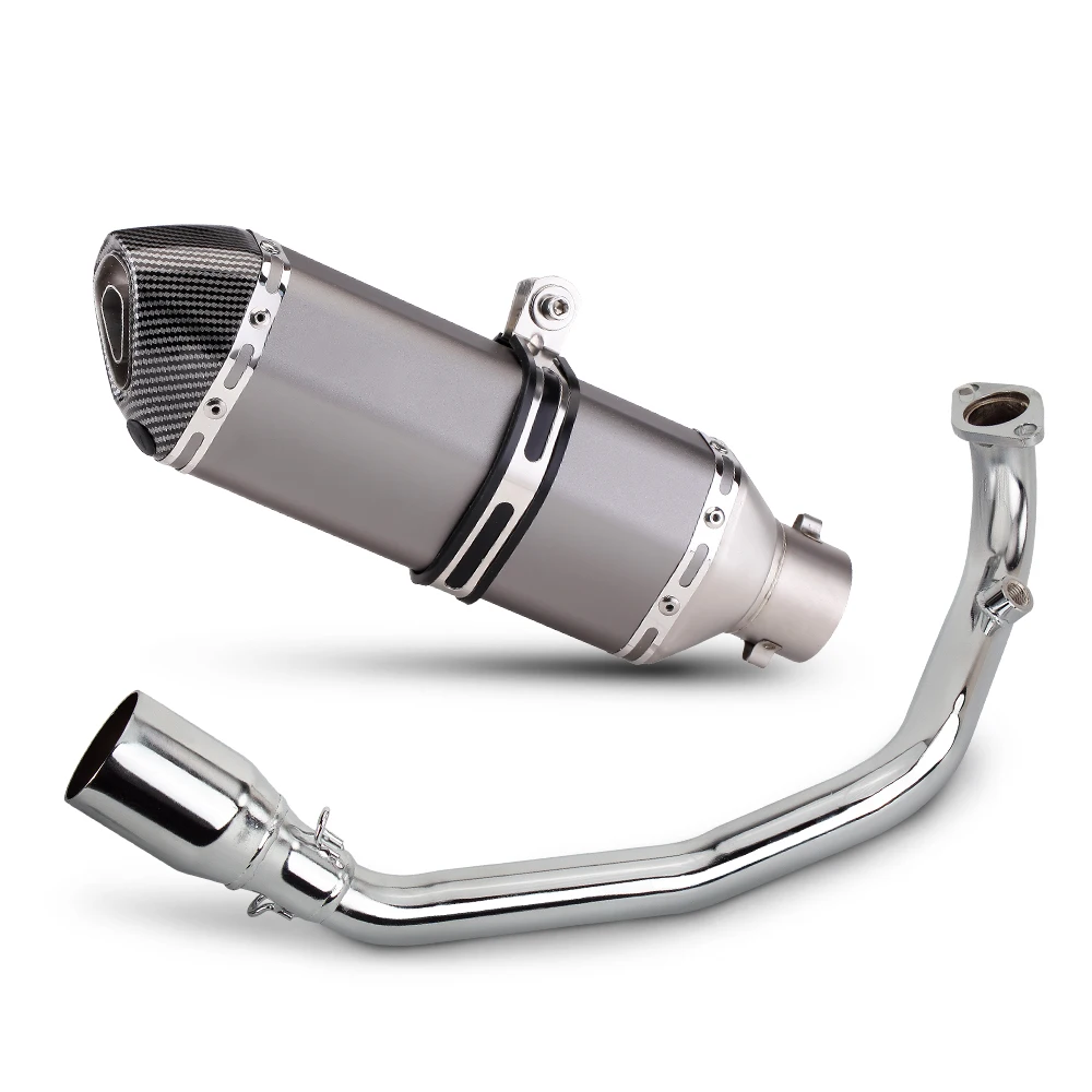 

Full Motorcycle Exhaust System 51mm muffler with Db killer for YAMAHA GY6 ZUMA TANK 200CC 150CC 125CC