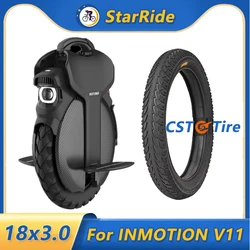 18x3.0 CST Tire for INMOTION V11 Unicycle Self Balancing Scooter Parts 18 Inch Off-road Inner and Outer Tire Accessories