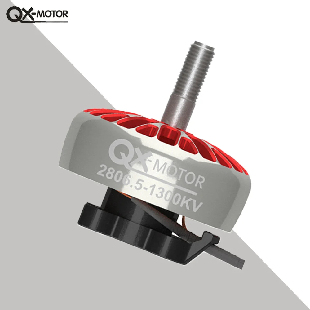 QX-Motor QX2806.5 Brushless Motor Black White 1800kV 1300kV For Helicopter FPV Racks Racing Toy Parts