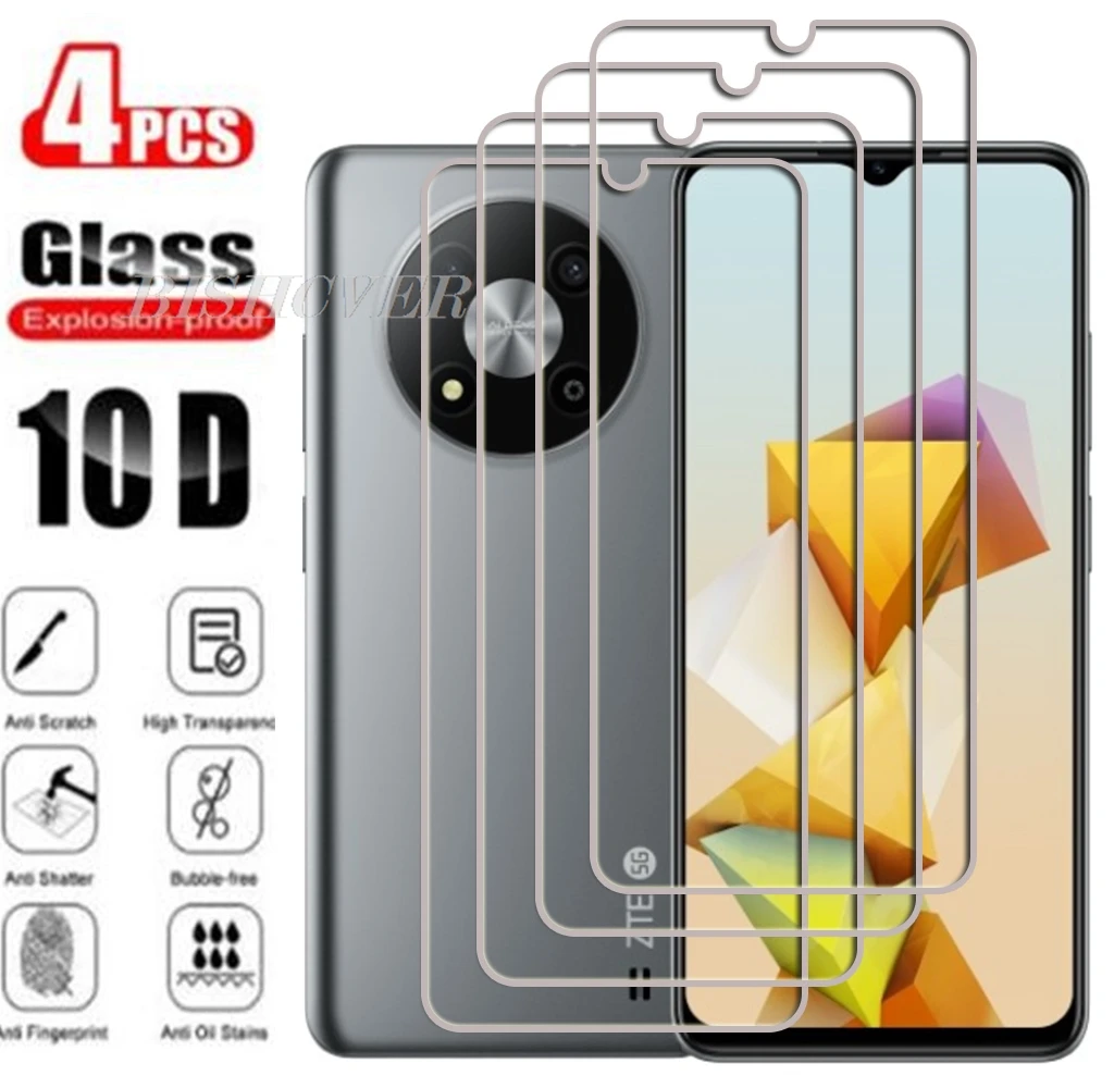 4Pcs Tempered Glass…