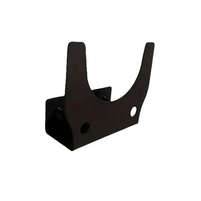 Metal Angle Grinder Holder Wall Mounted Storage Rack for 5-Inch Grinder or Polisher Tools, Black Bracket with Optional Screws image 5