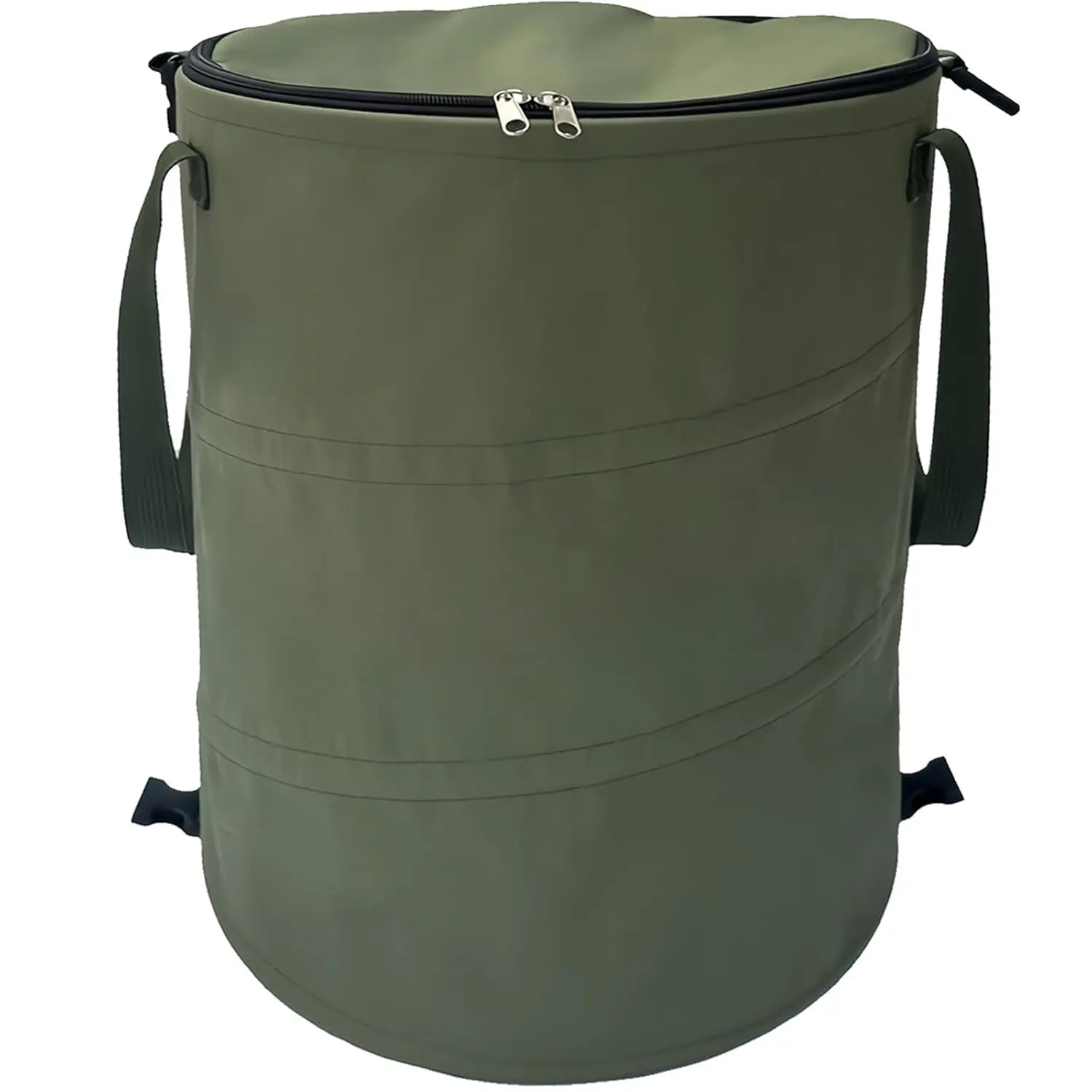 

Pop up Camping Trash can with lid,Collapsible 24 Gallons Trash can with Sorting Clips,Garden Garbage Bag with Lid,Lawn and Leaf