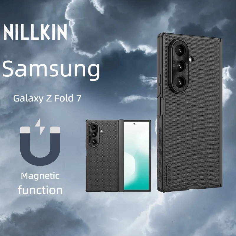

Nillkin For Samsung Galaxy Z Fold 7 5G Case Super Frosted Fold Magnetic Anti-Fingerprint Cases Hard PC Protection Full Cover