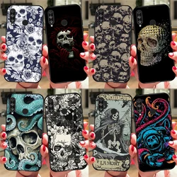 Horror Skull Gothic For Huawei Honor Magic 5 Lite X8 X9 X8a X9a 50 70 P20 P30 P40 P50 P60 Pro P Smart 2019 Case