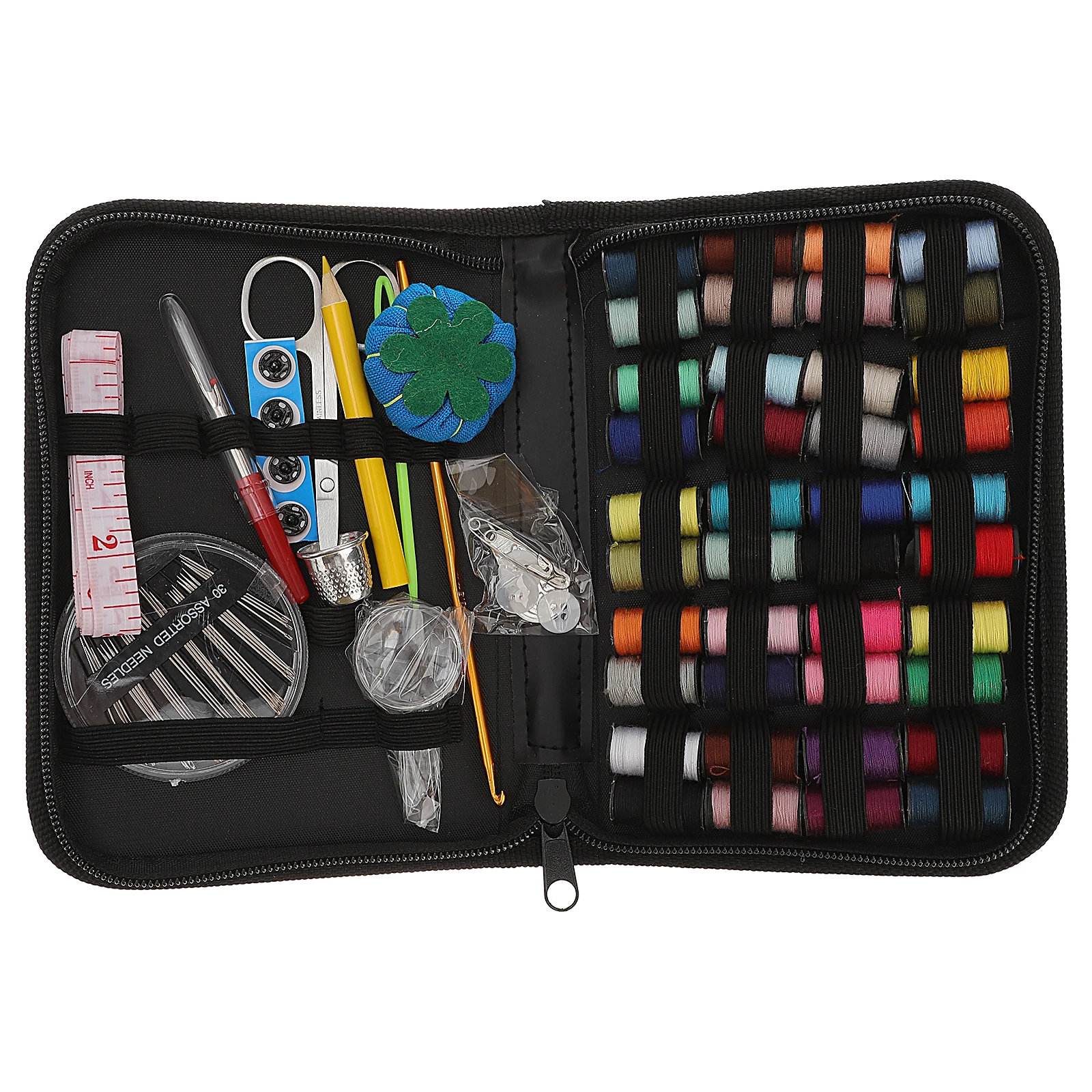 

1Set Portable Needlework Sewing Kit Multifunctional Travel Storage Box for Tailor Sewing Tools Thread Supplies Craft Repair