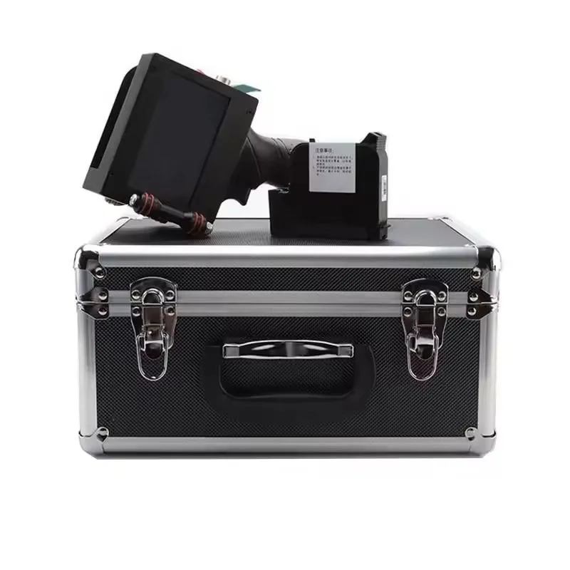 T50 50.8mm Handheld Inkjet Printer With 25.4mm Fast Drying Black Ink Cartridge Multi-material QR Date Batch Coding Machine