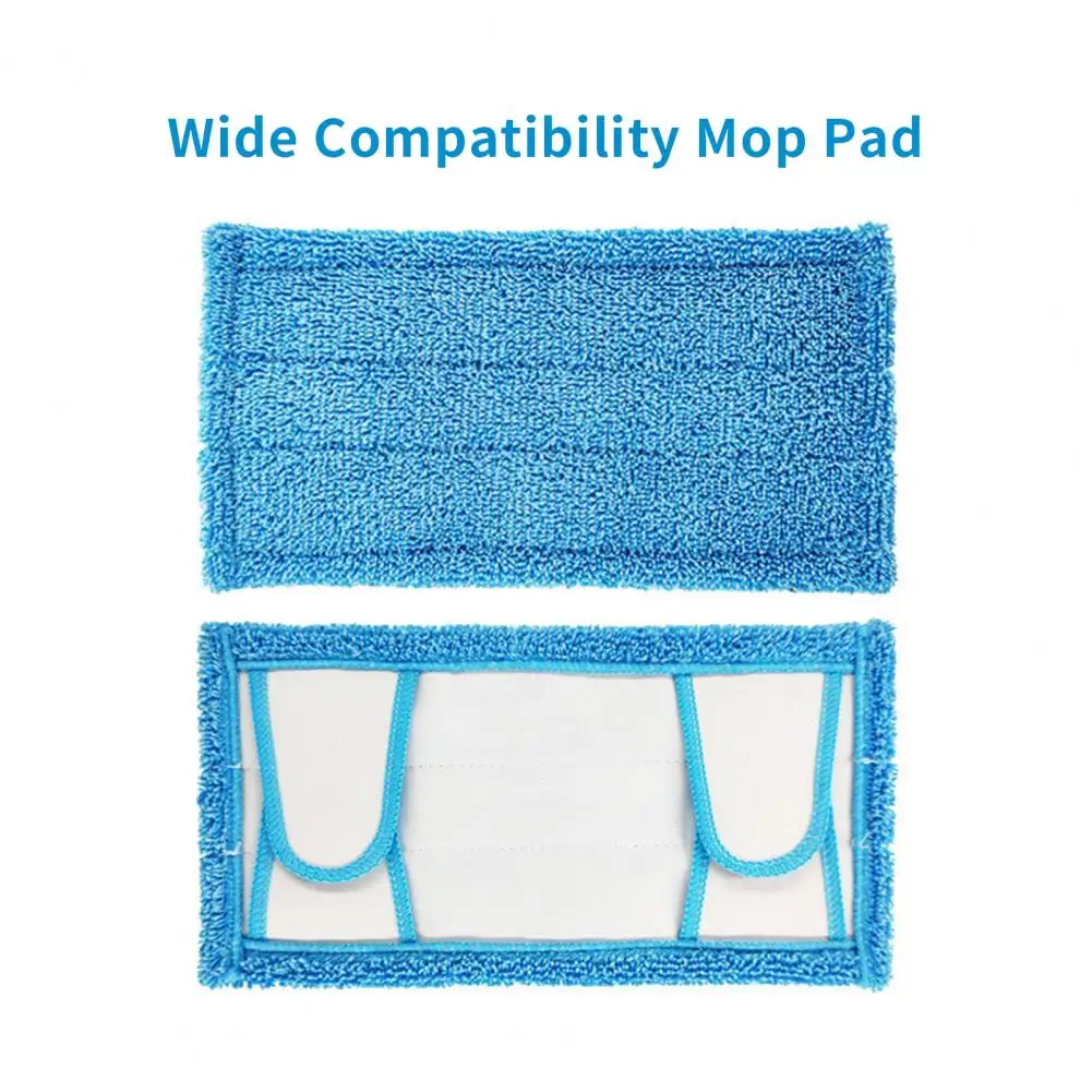 Mop Cloth Replaceable Wet/Dry Use Water Absorption Soil Grasping Ability Detachable Wide Compatibility Pad For Swiffer Sweeper