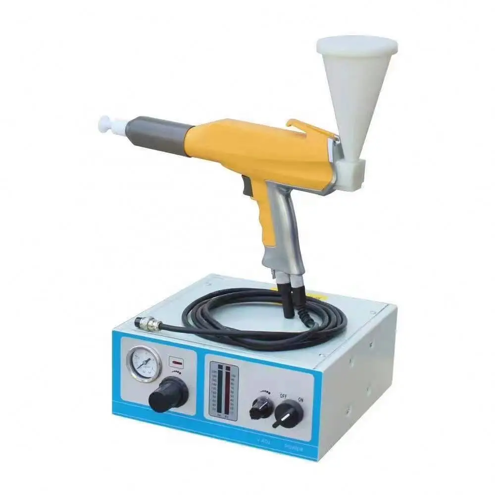 

Portable Manual Electrostatic Powder Spray Gun for Steel Substrates Coating Gun with Engine Core Components