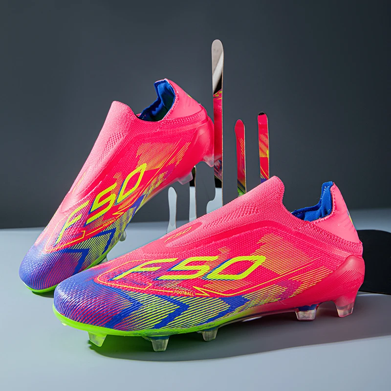 Summer Special Offer - Men's Football Shoes for Boys, FG Training Football Sports Shoes, Artificial Grass