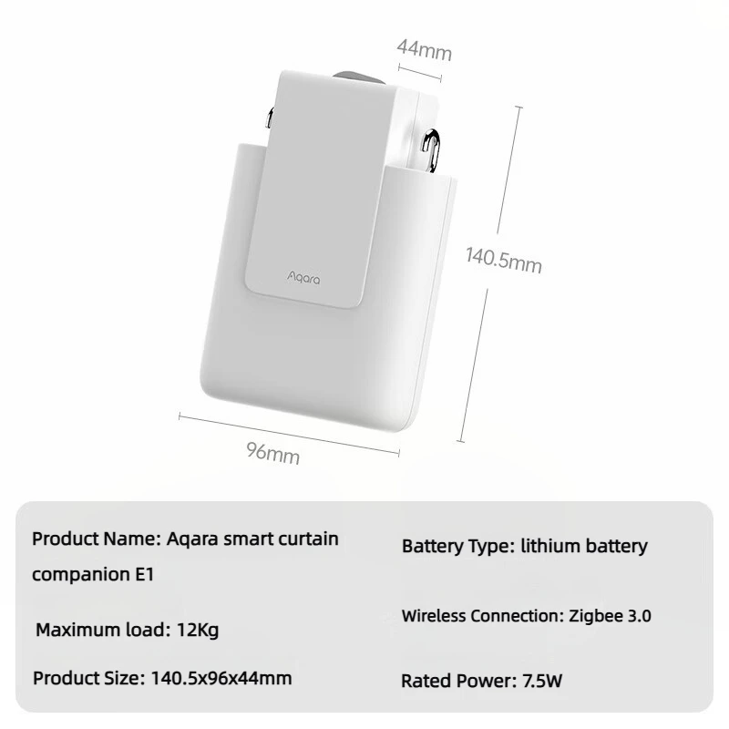 Aqara الذكية محرك الستائر الكهربائية E1 زيجبي 3.0 محور للتحكم عن بعد أتمتة المنزل الذكية الستار رفيق العمل ل HomeKit #6
