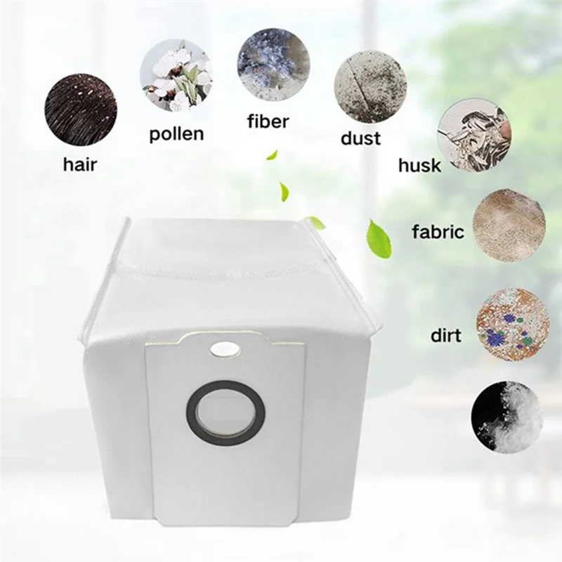 SANQ متوافق مع Cecotec Conga 7490 إكسسوارات قطع غيار فرشاة جانبية رئيسية مرشح ممسحة وسادة كيس لجميع الغبار