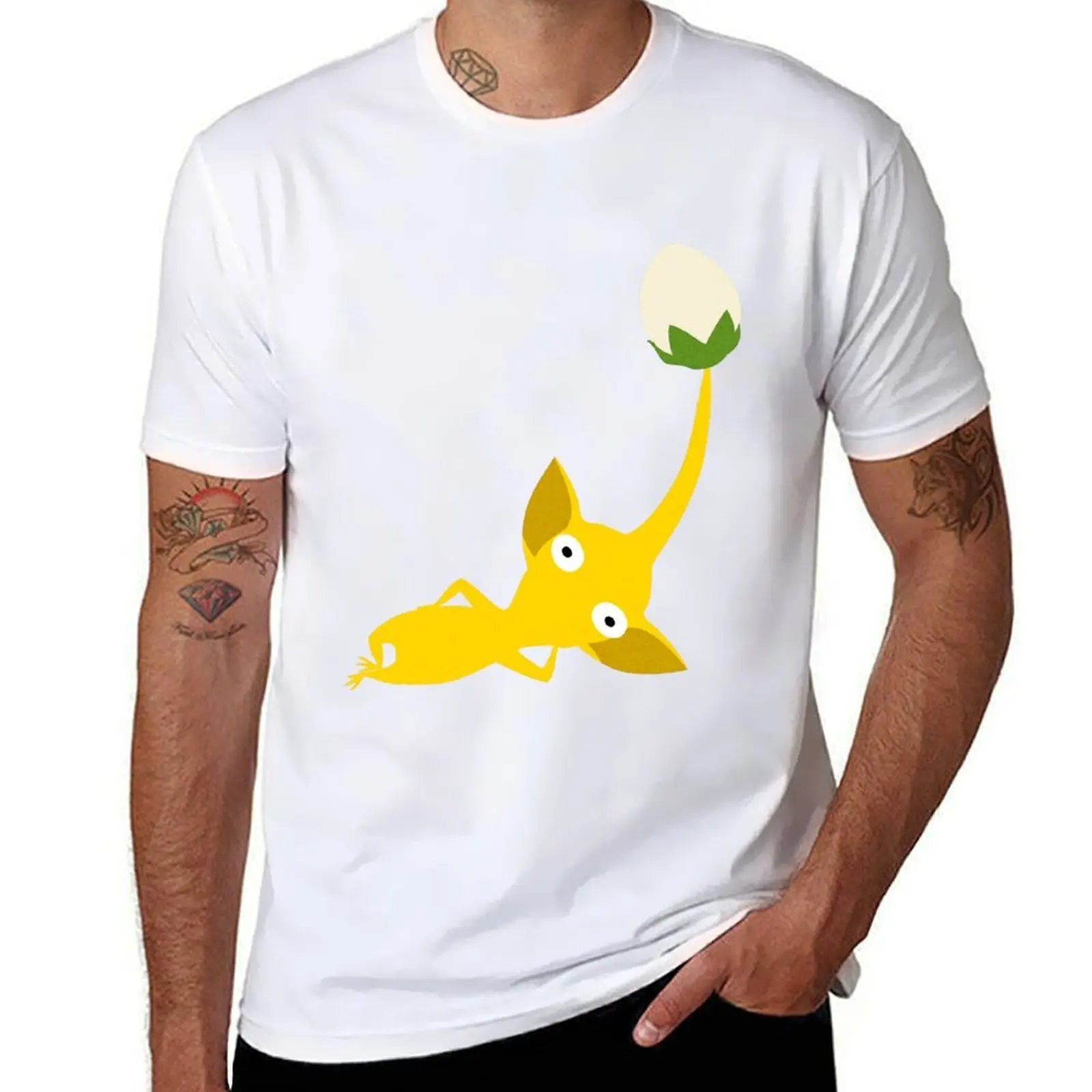 

Yellow Pikmin T-Shirt man t shirt designer man t shirt graphic T-Shirt