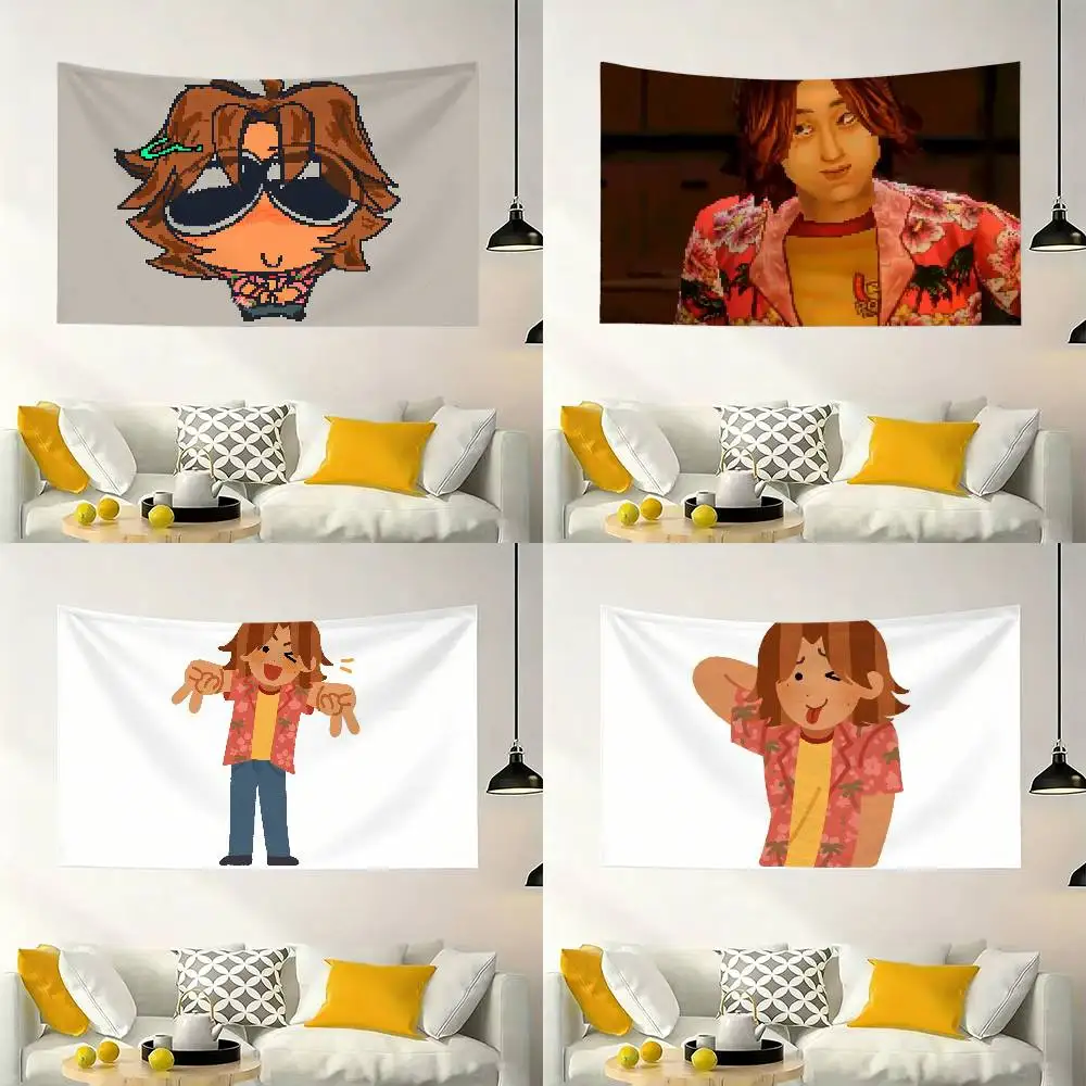 

Daisuke M-Mouthwashing Flag Outdoor Decorations for Bedrooms Home Decor Items Decoration Banners