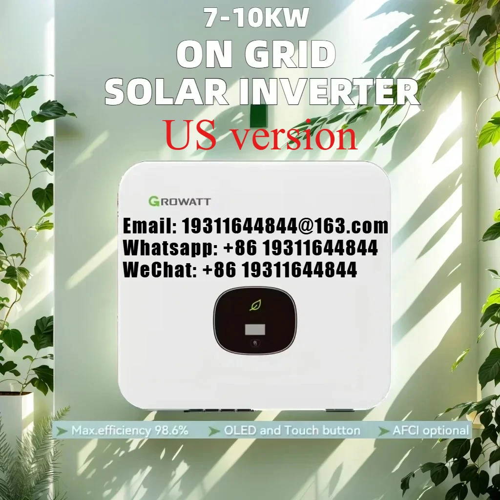 

Growatt MIN 7000/8000TL-X(E) MIN 9000/10000TL-X Single Phase 3 MPPT US Standard On Grid Solar Inverter7KW 8KW 9KW 10kw 120/240V