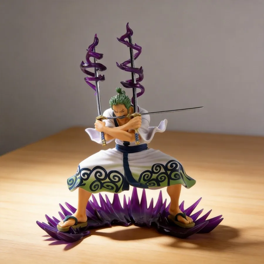 One Piece Roronoa Zoro Anime Figure 20cm Collectible Figure Model Decorative