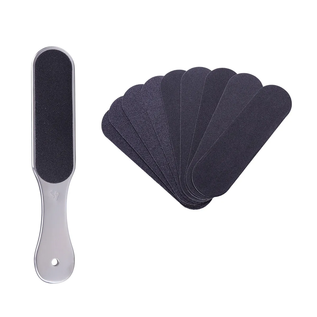 Foot File Callus Remover Tool Large Ergonomic Head for Pedicure Foot Care Kit Effective Feet Rasp Remove Dead Skin Cracked Heels