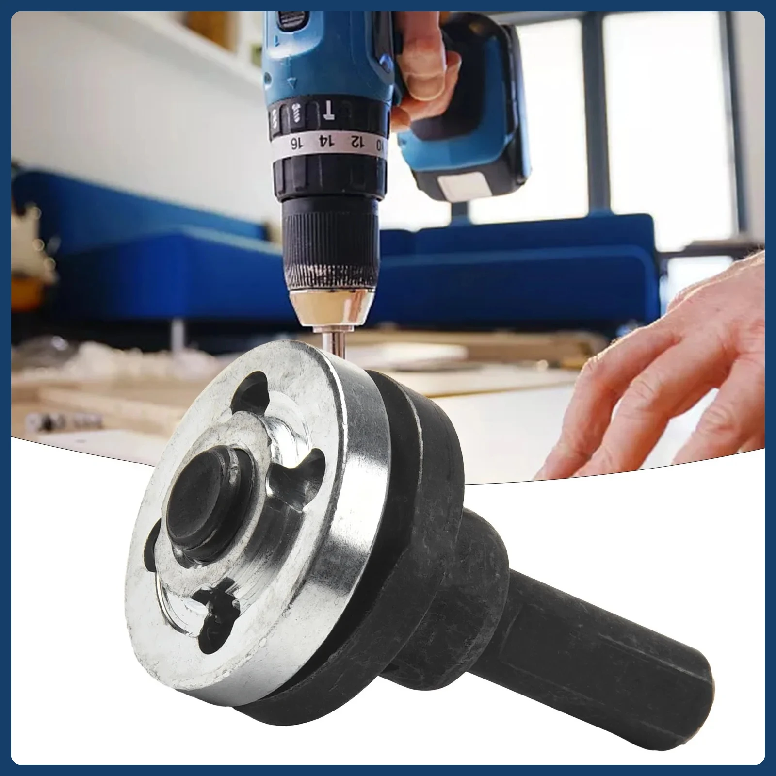 

10mm Angle Grinder Connecting Rod Electric Drill Conversion For Cutting Disc Polishing Wheel Connection Adapter Power Tool Parts