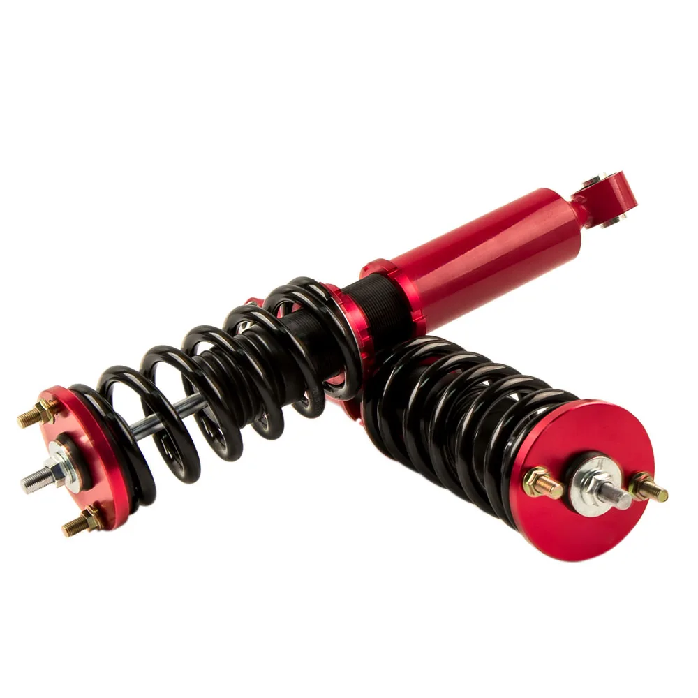 Coilover Suspension Kit for Honda CR-V CRV 1997-2001 RD1-RD3 Adjustable Height Red Shocks Shock Absorber Coilovers Lowering Kit