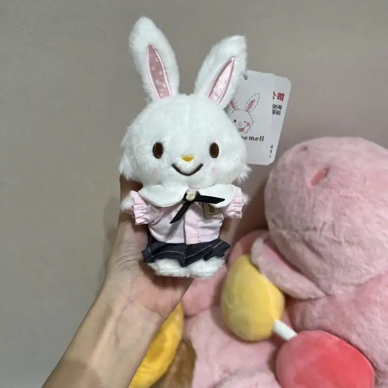 Sanrio Jk School Uniform Skirt wish Me Mell Cartoon Plush Doll Schoolbag Hanging Ornament Camera Decoration Girls Birthday Gift - view 6