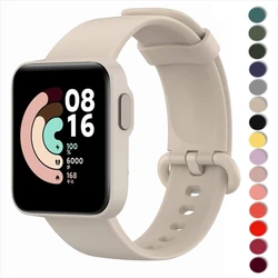 Silicone Straps for Redmi Watch 2 Lite Poco Watch Replacement watchband Bracelet for Xiaomi Watch Lite With Screen Protector