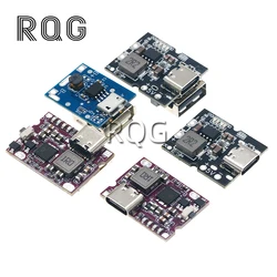 1A/2A/2.45A /3.1A usb TYPE-C/micro usb Boost Step Up Power Module Lithium LiPo Battery Charger Protection Board for DIY Charger