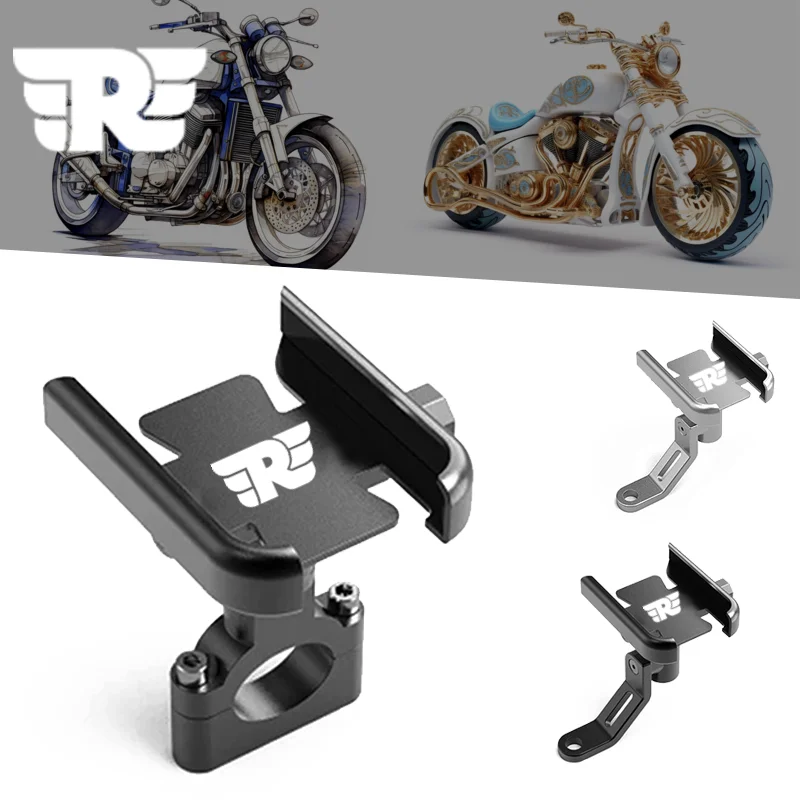 For Royal Enfield Bullet/Meteor/Classic 350 500 Interceptor 650 Continental GT 535 Himalayan 411 Motorcycle Mobile Phone Holder