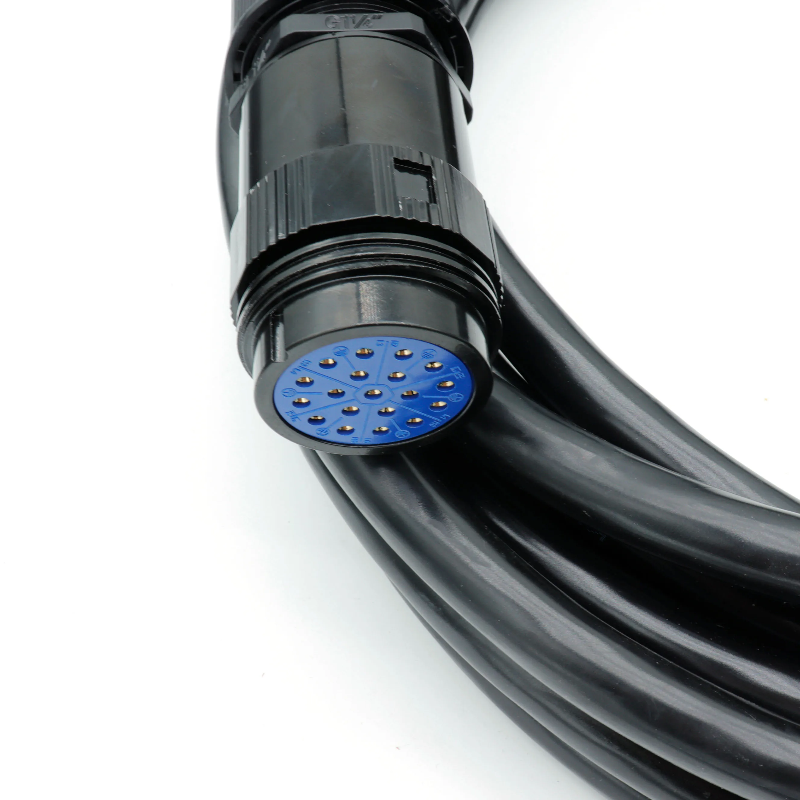 Konektor Socopecx 19 Pin Jantan Betina Rakitan Konektor Sirkuler Soco untuk Pencahayaan Panggung