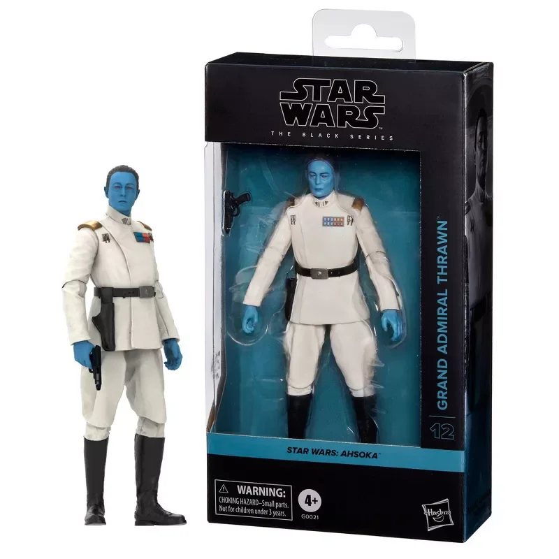 Hasbro Star Wars Ahsoka TV Series 6-inch Imperial Admiral Thrawn Action Figure Model Collect Boy Toys Figure