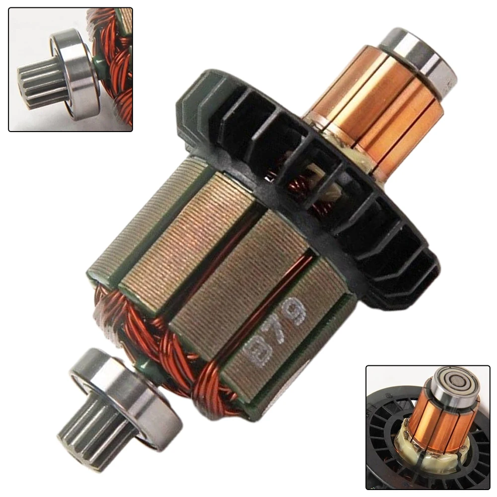 

DDF482 Armature Rotor DHP482 619380-9 619583-5 Accessories Black DDF482RME DHP482RAE Drill Screwdriver High Quality