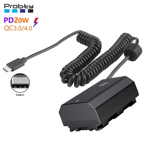 Adaptador de bateria manequim NP-FZ100 A7III para câmeras Sony Alpha A7IV A6600 A7SIII A7C A1 FX3 A7R3 A7R IV, A9 A9R A9S