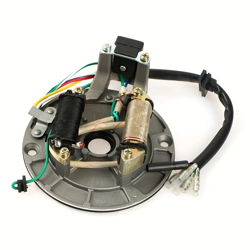 دراجة نارية الجزء الثابت لفائف JH70 الجزء الثابت لوحة لاقط مغناطيسي ملف الإشعال الدوار صالح للدراجة الطرق غير الممهدة 70cc 90cc 110cc 125cc #1