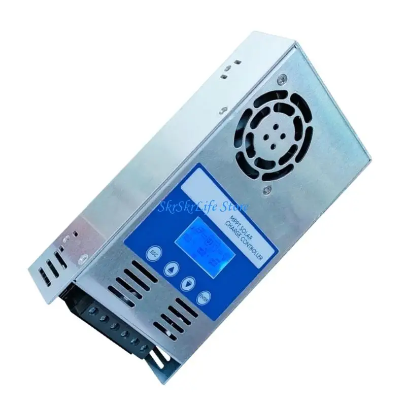 E65E Professional 60A MPPT Solar Controller Real Time Monitoring Function for off Grids Systems up to 2880W Solar Panel Input
