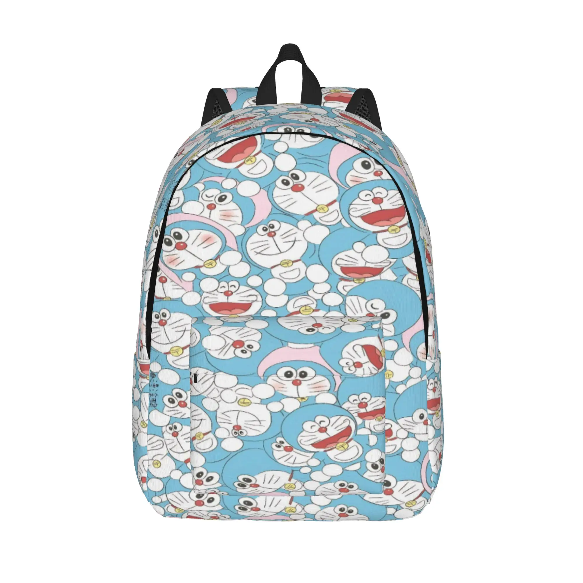 

Классический рюкзак Doraemon с синими котами, спортивный рюкзак для старшей школы и бизнеса, повседневный рюкзак для мужчин и женщин, холщовые сумки для ноутбуков