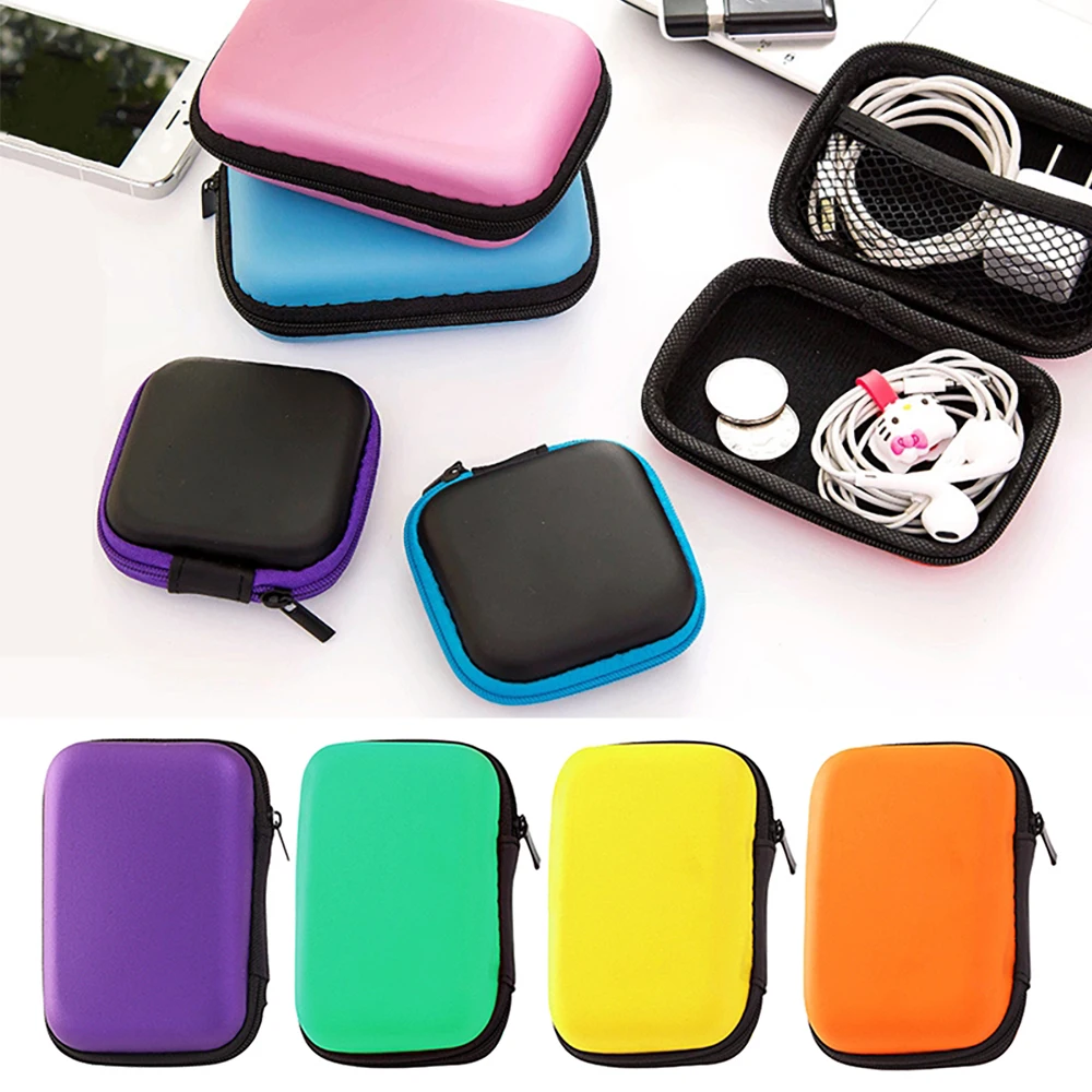 Mini Storage Box Storage Bag For Earphone/Cable/Key/Jewelry/Skincare Product/Cosme Box Cable Organizer Case